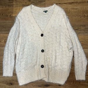Target Pink Fluffly Cardigan